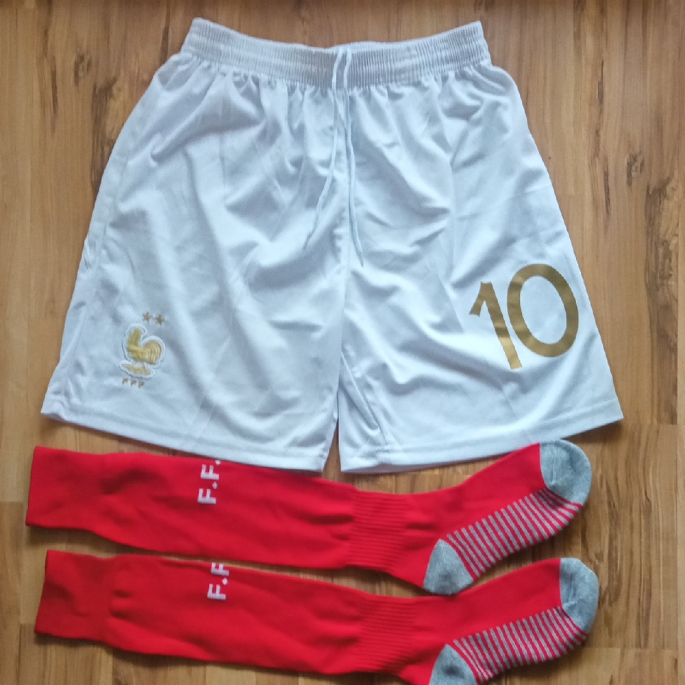 Soccer Shorts And Socks France Mbappé